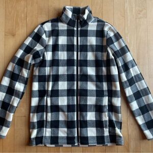 Lands End women’s XS Buffalo plaid fleece